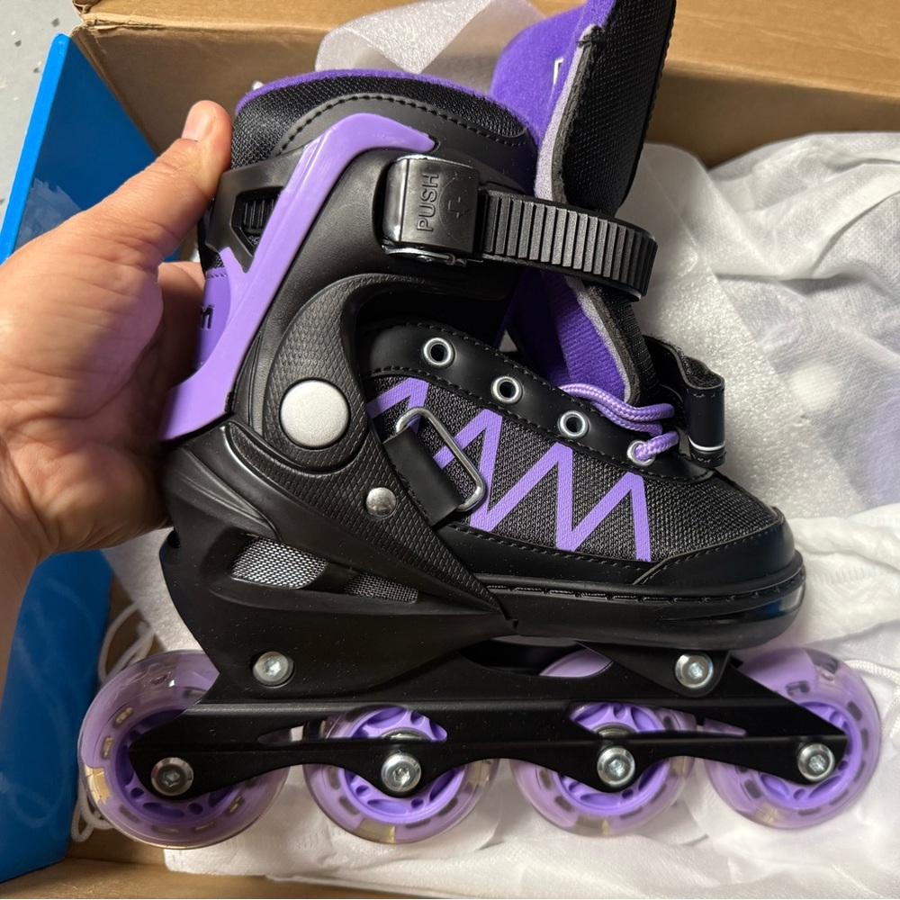 ZPM Sports | Girls‎ Purple Inline Roller Skates